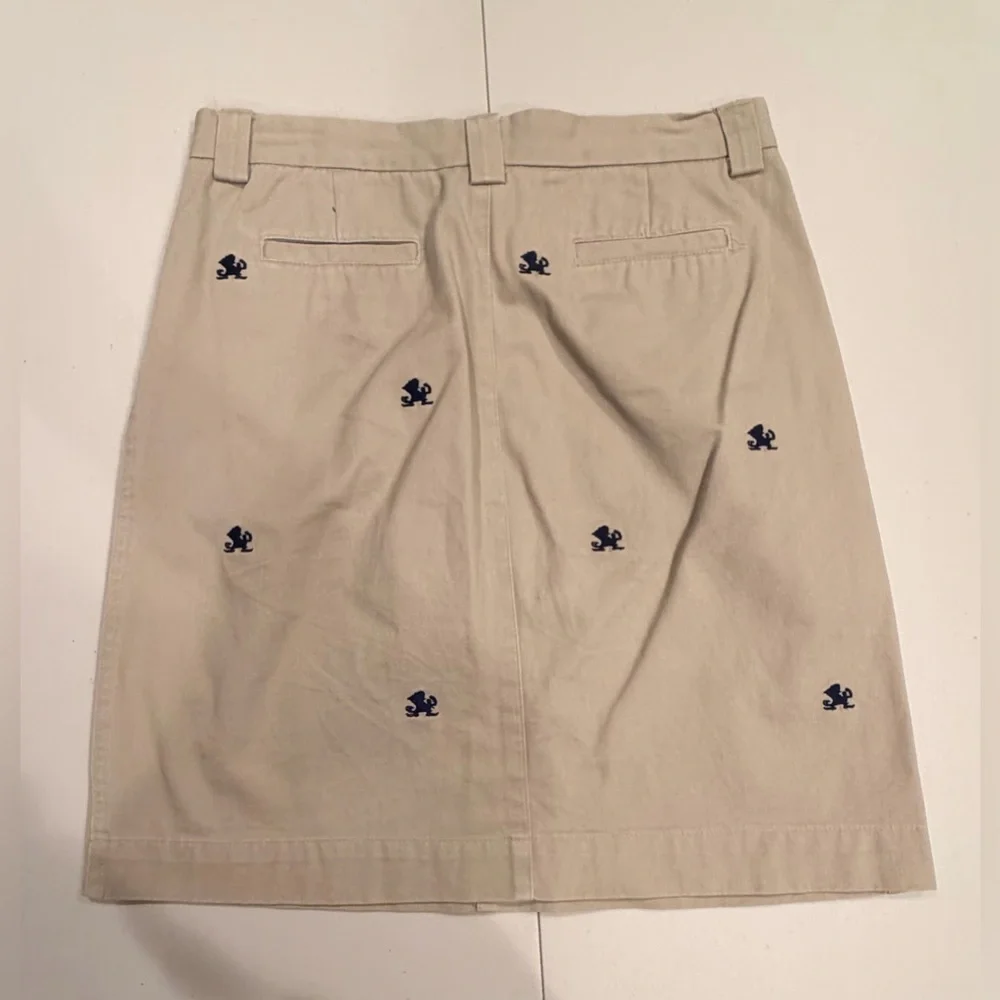 Campus Chinos | Notre Dame The Leprechaun mini-skirt. Size: 10